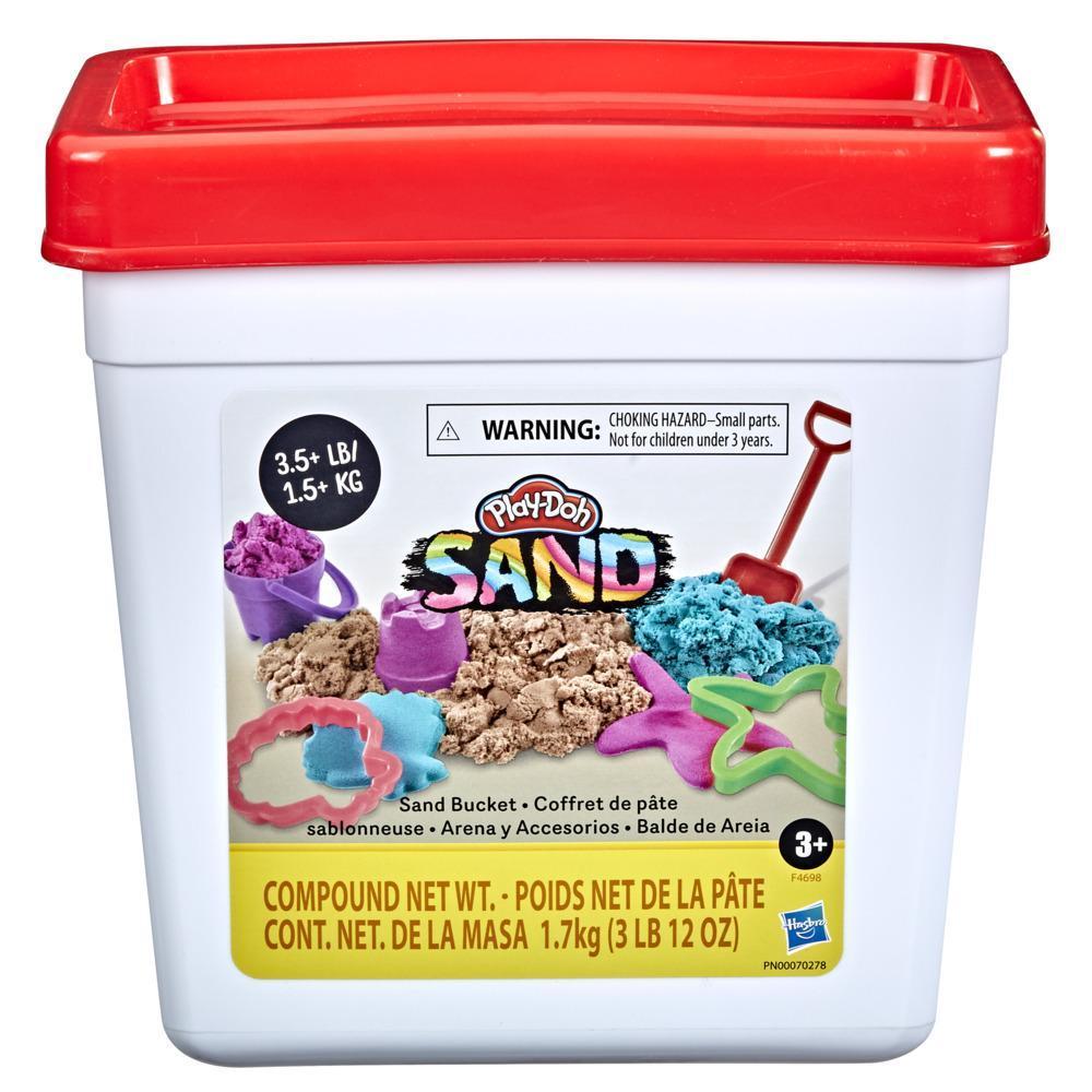 Play-Doh Sand Bucket with 60 Ounces of Sand Compound and 4 Tools product thumbnail 1