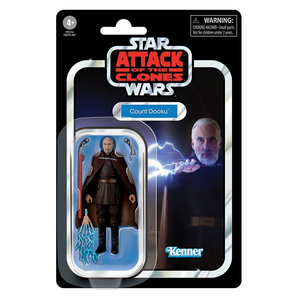 Star Wars The Vintage Collection Count Dooku, Star Wars: Attack of the Clones Action Figure (3.75”) product thumbnail 1