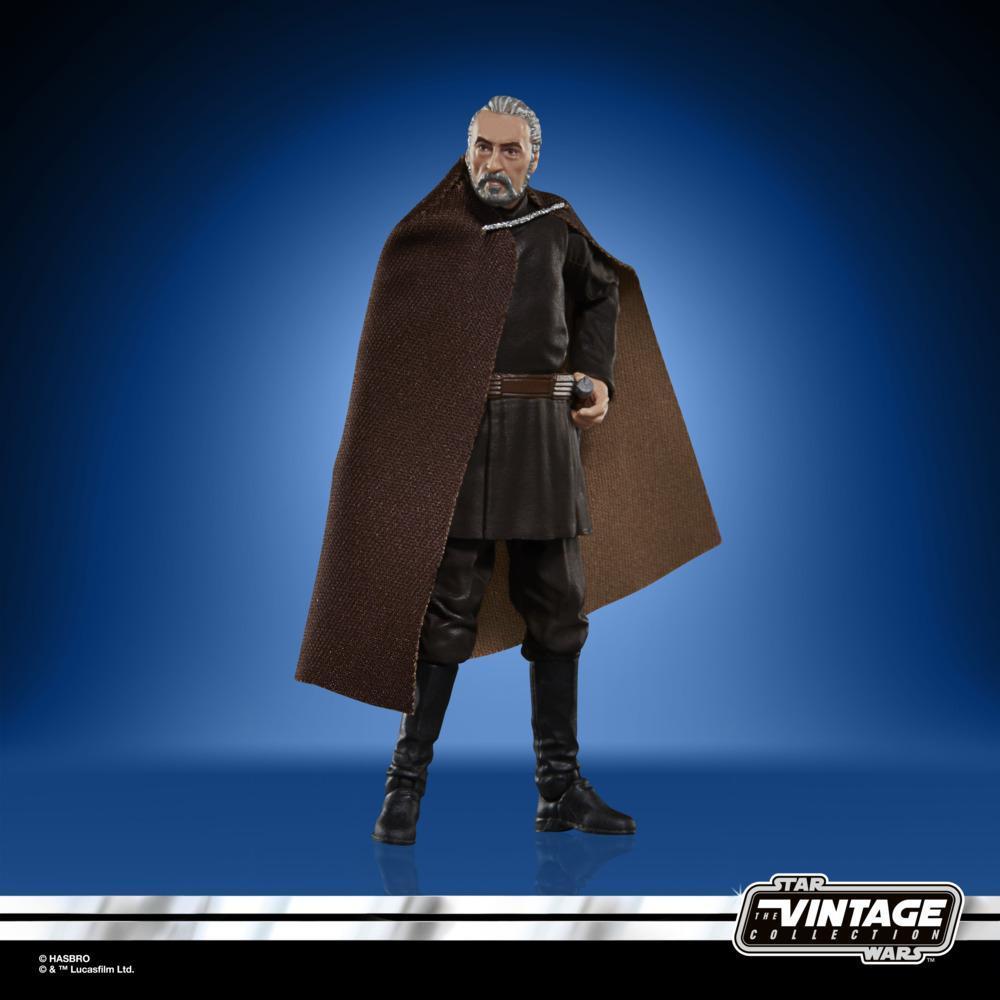 Star Wars The Vintage Collection Count Dooku, Star Wars: Attack of the Clones Action Figure (3.75”) product thumbnail 1