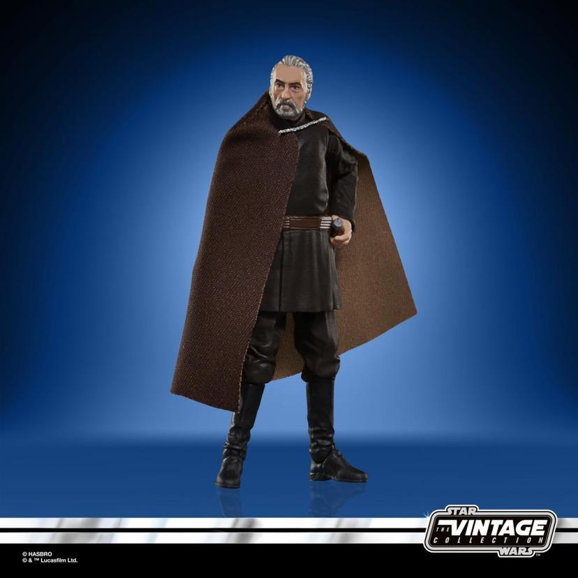 Star Wars The Vintage Collection Count Dooku, Star Wars: Attack of the Clones Action Figure (3.75”) product image 1