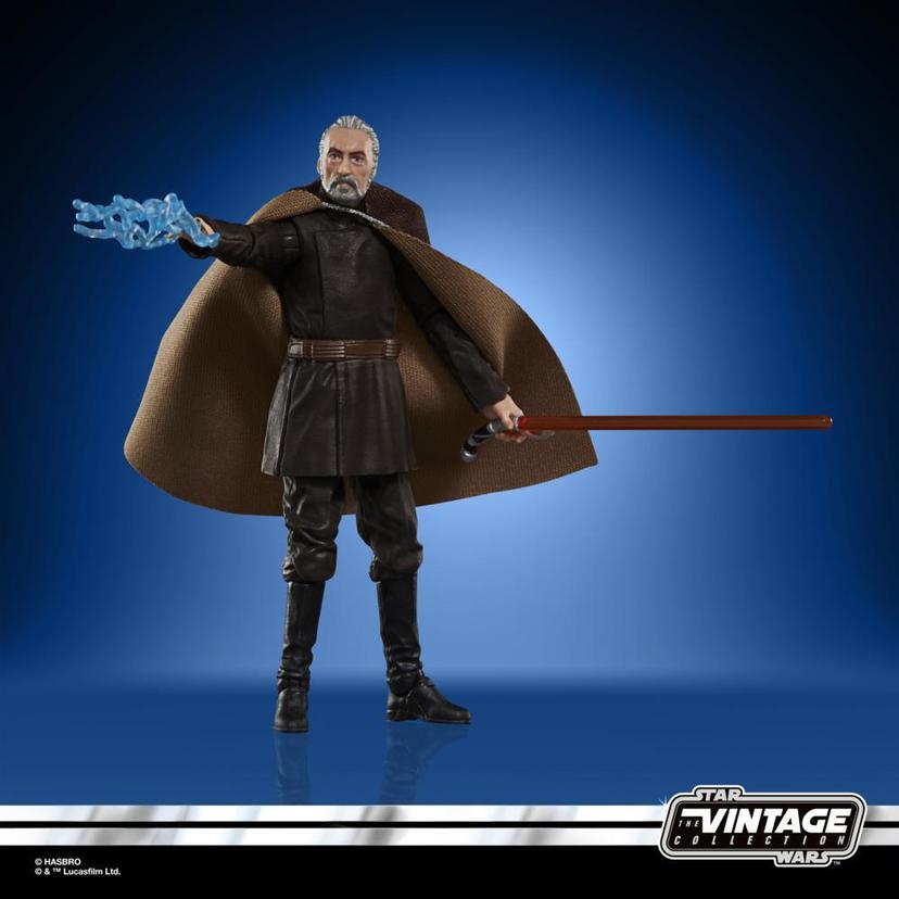 Star Wars The Vintage Collection Count Dooku, Star Wars: Attack of the Clones Action Figure (3.75”) product image 1