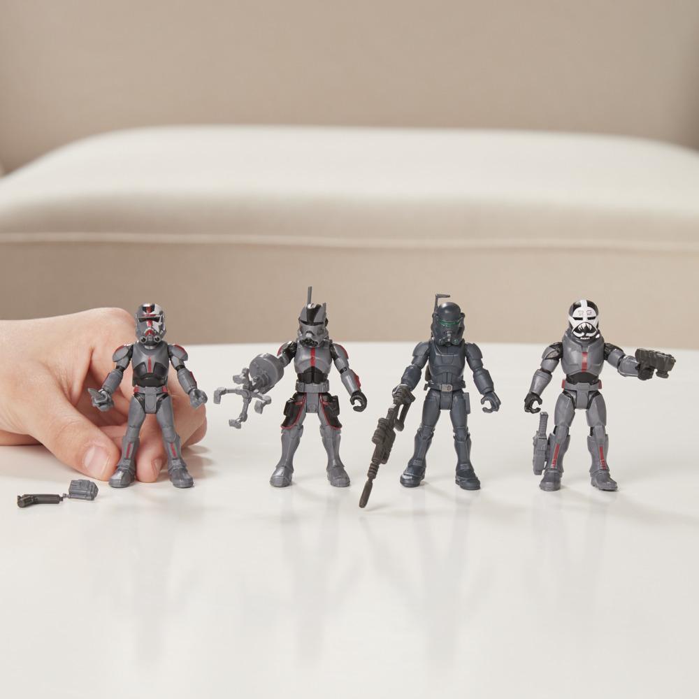 Star Wars Mission Fleet Clone Commando Clash 2.5-Inch-Scale Figure 4-Pack with Accessories, Toys for Kids Ages 4 and Up product thumbnail 1