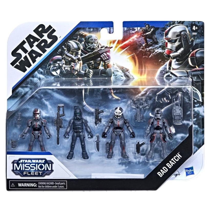 Star Wars Mission Fleet Clone Commando Clash 2.5-Inch-Scale Figure 4-Pack with Accessories, Toys for Kids Ages 4 and Up product image 1