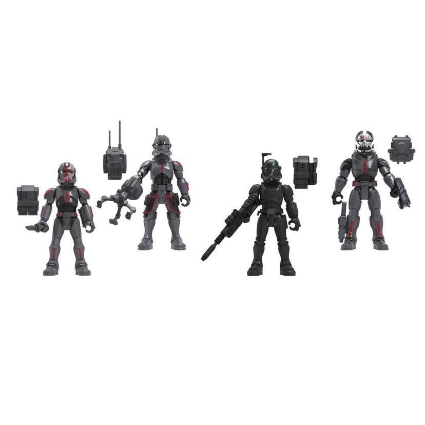 Star Wars Mission Fleet Clone Commando Clash 2.5-Inch-Scale Figure 4-Pack with Accessories, Toys for Kids Ages 4 and Up product image 1
