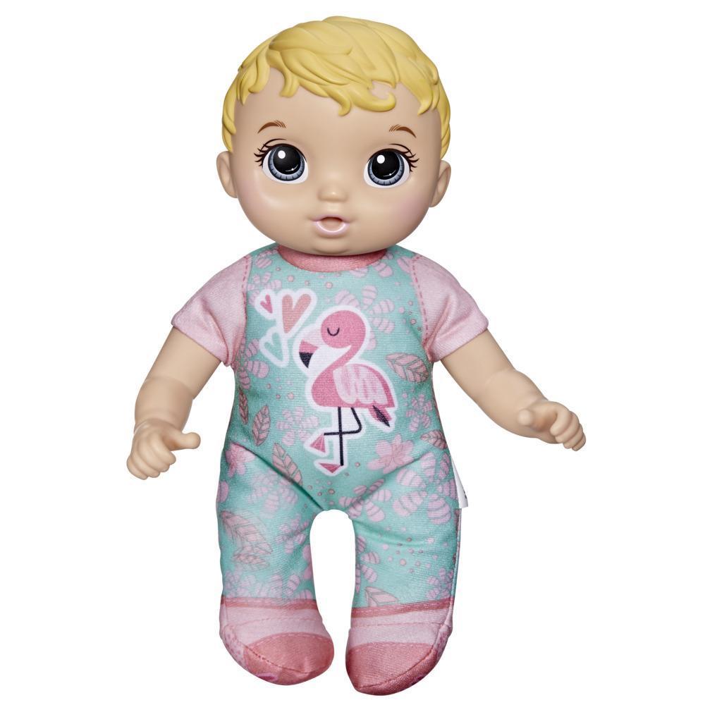 Baby Alive Cute ‘n Cuddly Baby Doll, 9.5-Inch First Baby Doll, Kids 18 Months and Up, Soft Body Washable Toy, Blonde Hair product thumbnail 1
