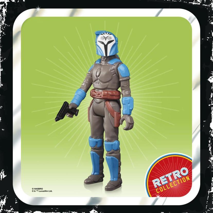 Star Wars Retro Collection Bo-Katan Kryze Toy 3.75-Inch-Scale Star Wars: The Mandalorian Collectible Action Figure Toy product image 1