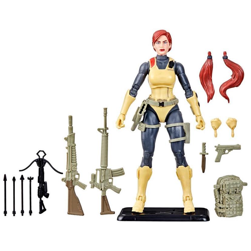 G.I. Joe Classified Series Retro Cardback, Scarlett, 6” Action Figure with 17 Accessories product image 1
