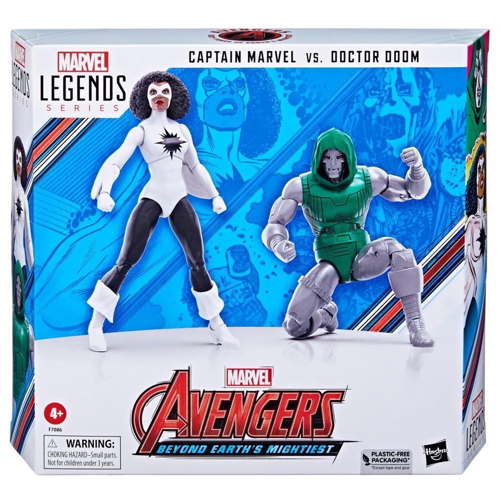 Hasbro Marvel Legends Series Captain Marvel vs. Doctor Doom, 6 Inch product thumbnail 1