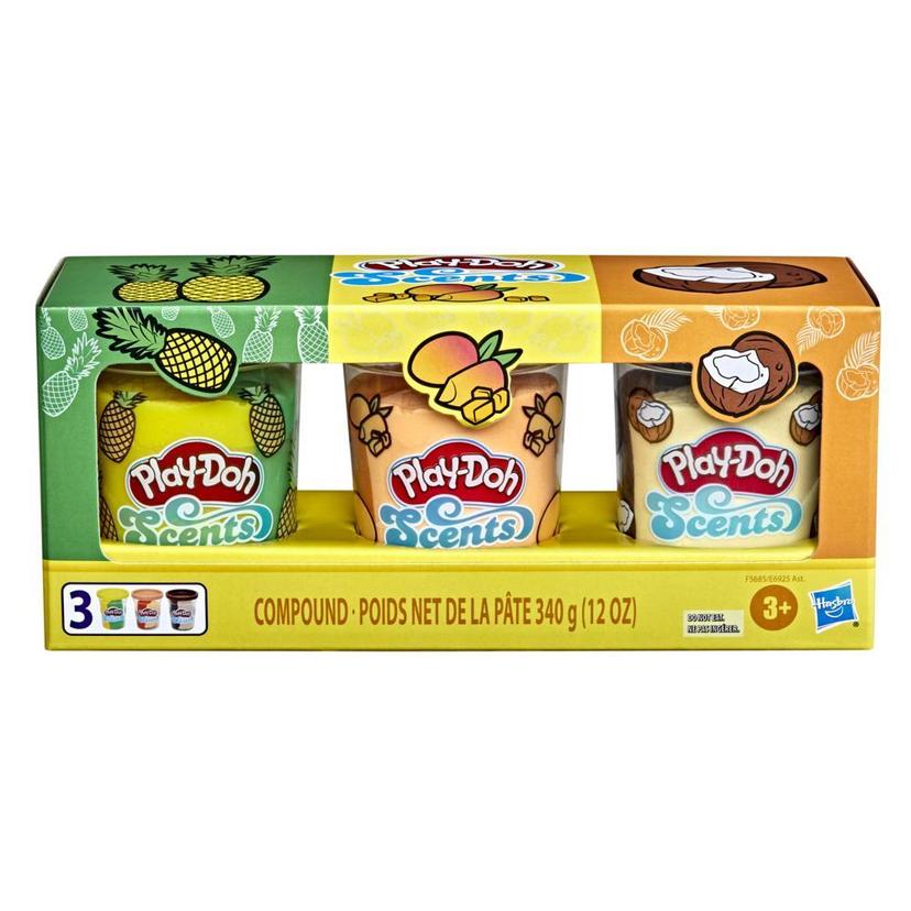 Tutti Frutti Scented Modeling Dough, 6 Pack - Tropical Scents