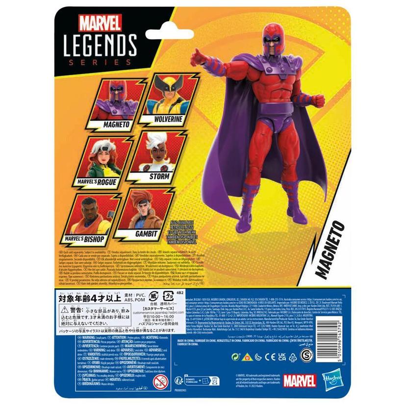 Hasbro Marvel Legends Series Magneto, 6" Marvel Legends Action Figures product image 1