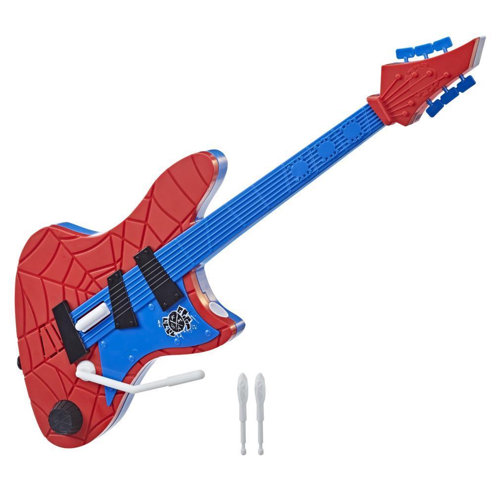 Marvel Spider-Man: Across the Spider-Verse Spider-Punk Web Blast Guitar, Fun Musical Roleplay Toy for Kids Ages 5 and Up product thumbnail 1