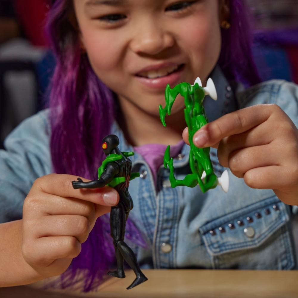 Marvel Spider-Man VenomVersus Epic World of Action Miles Morales Deluxe Figure product thumbnail 1