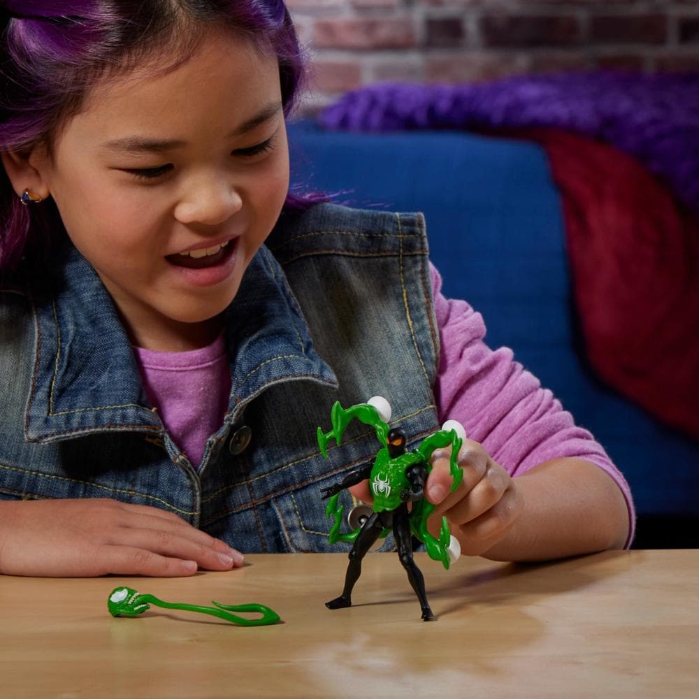 Marvel Spider-Man VenomVersus Epic World of Action Miles Morales Deluxe Figure product image 1