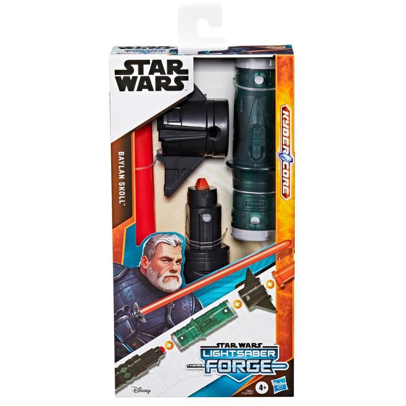 Star Wars Lightsaber Forge Kyber Core Baylan Skoll, Orange Customizable Lightsaber product image 1
