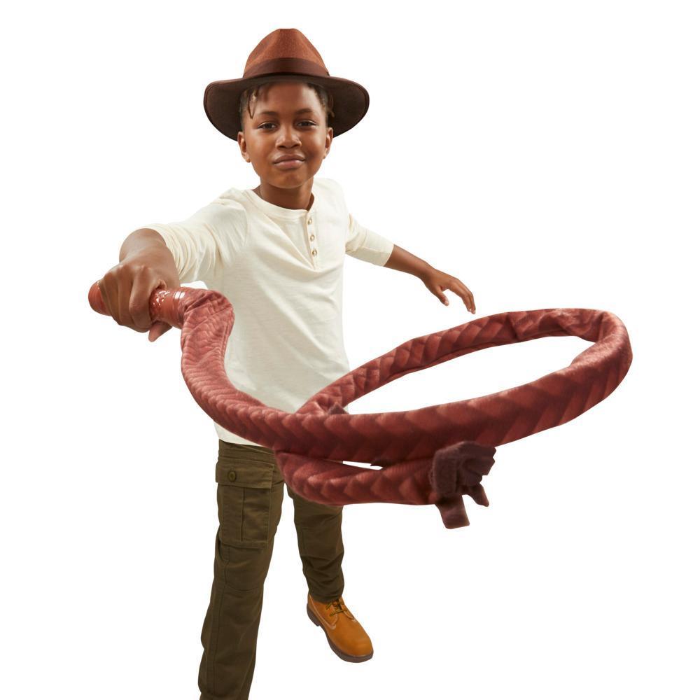 Indiana Jones Action-Crackin’ Whip Roleplay Toy, Indiana Jones Whip, Indiana Jones Costume product thumbnail 1
