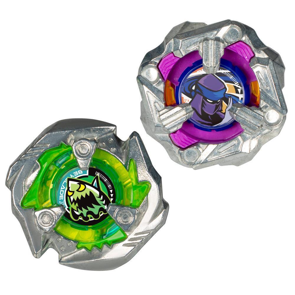 Beyblade X Knife Shinobi 4-80HN and Keel Shark 3-80F Top Dual Pack Set, Ages 8+ product thumbnail 1