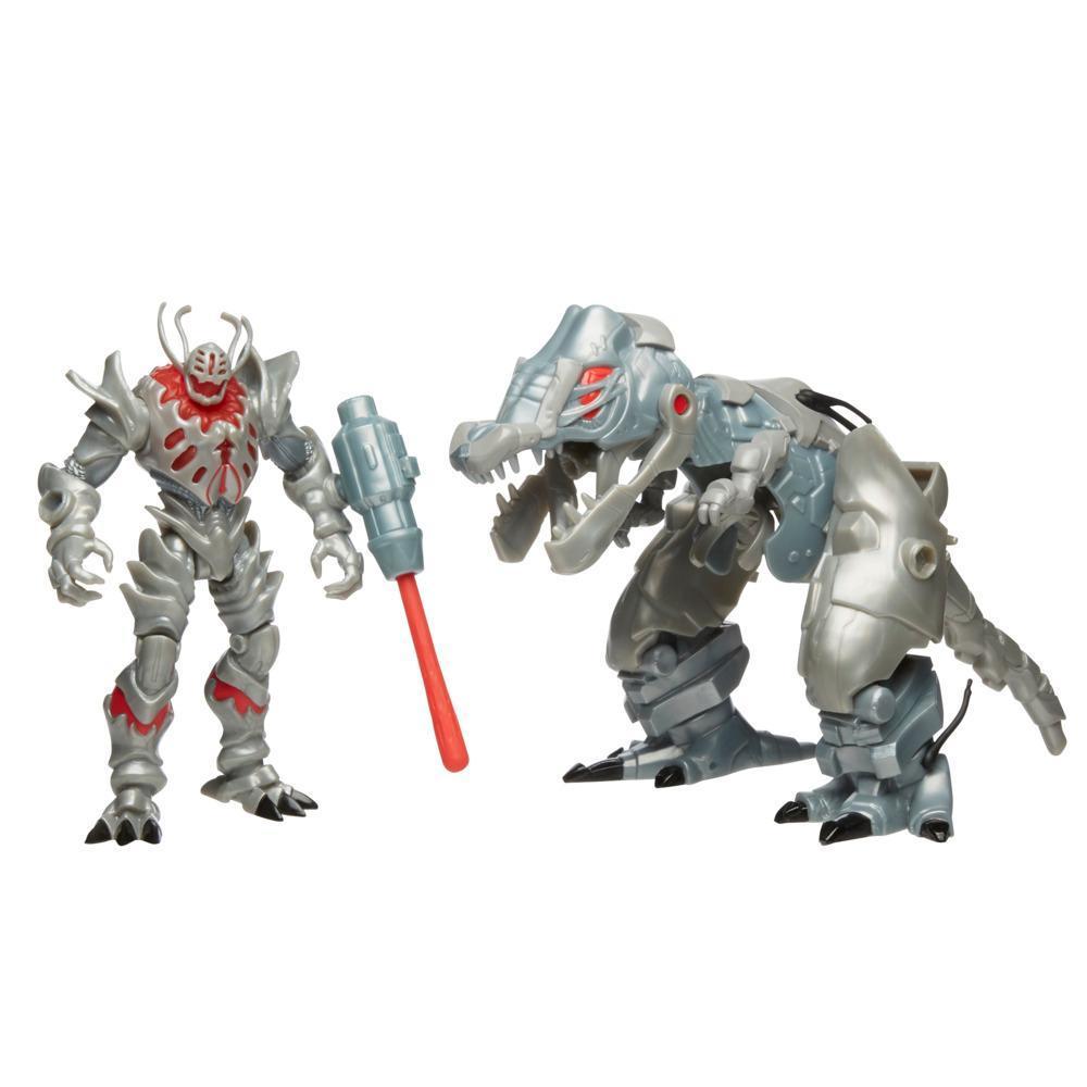 Marvel Mech Strike Mechasaurs Ultron Primeval (4.5”) with T-R3X Mechasaur Action Figures product thumbnail 1