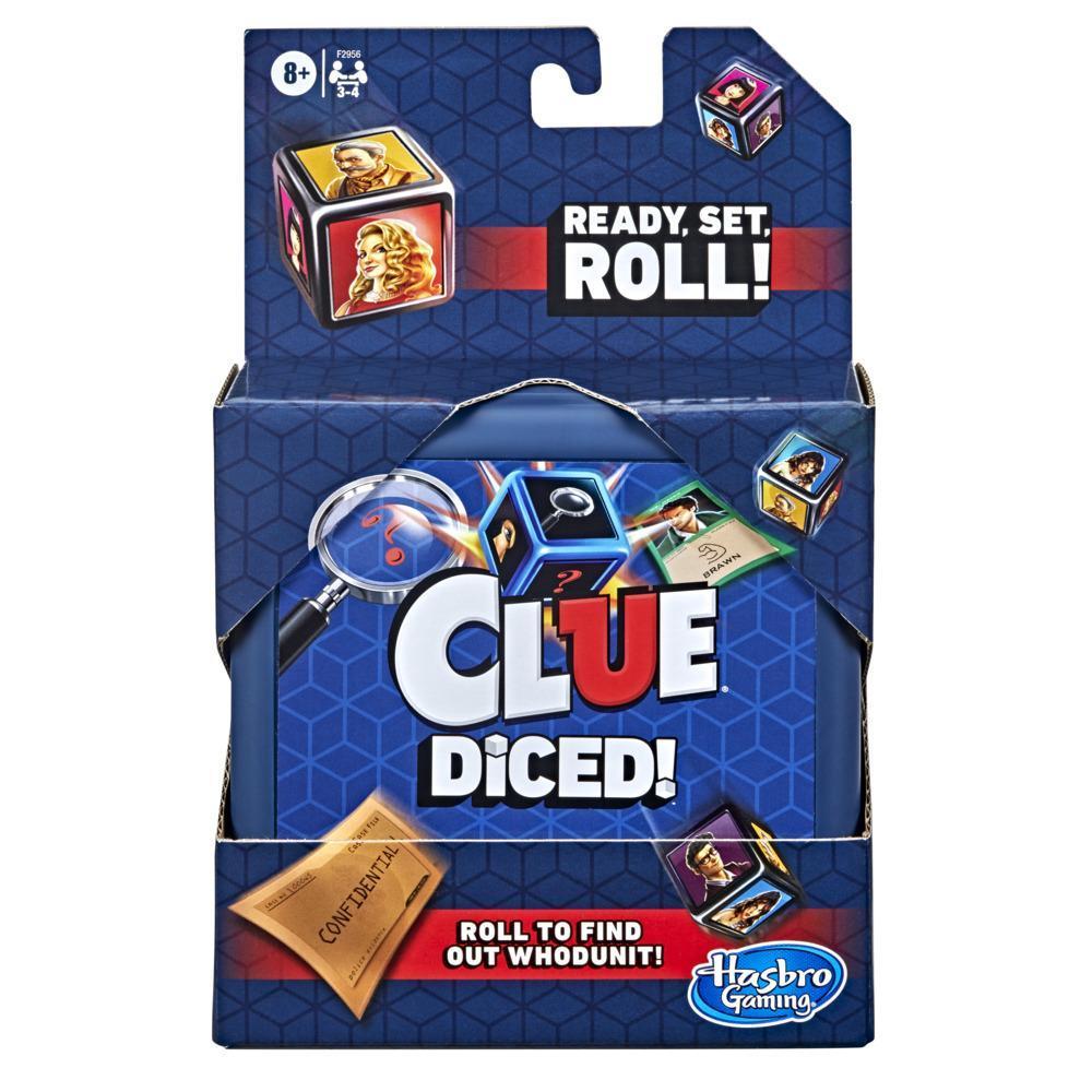 Clue Diced Game, Easy to Learn Game, Quick Game, Portable Travel Game, Travel Game, Fast Game for Kids Ages 8 and Up product thumbnail 1