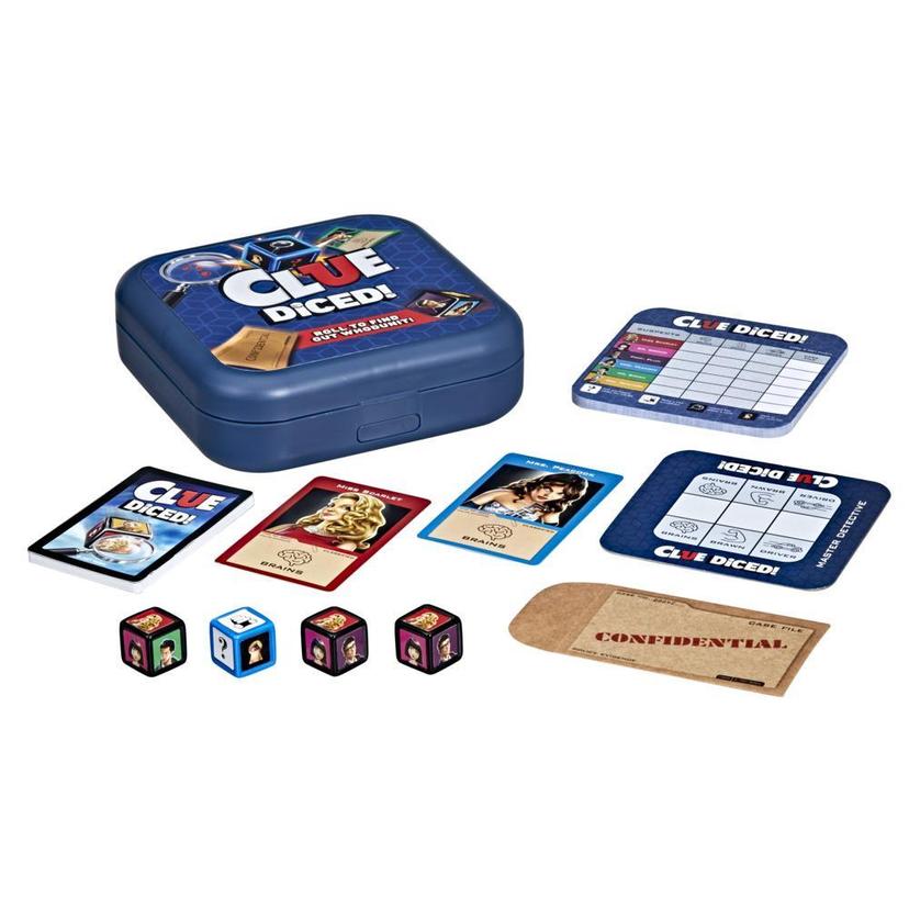 Clue Diced Game, Easy to Learn Game, Quick Game, Portable Travel Game, Travel Game, Fast Game for Kids Ages 8 and Up product image 1