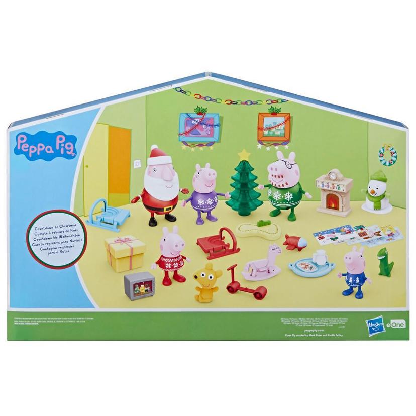 Peppa Pig Advent Calendar with 24 Surprise Toys and Stickers, Preschool Toys product image 1
