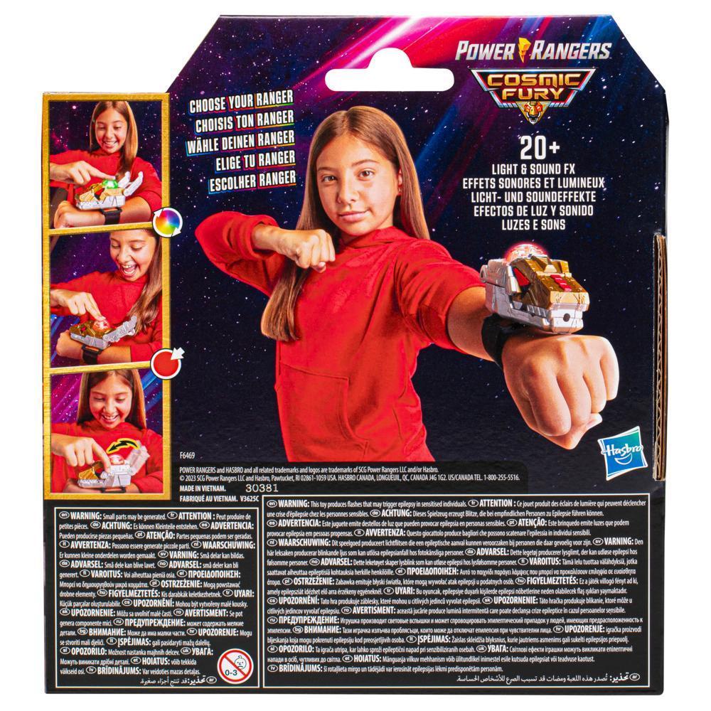 Power Rangers Cosmic Fury Cosmic Morpher Electronic Sound Scanning Lights and Sounds Kids Role Play Toys product thumbnail 1