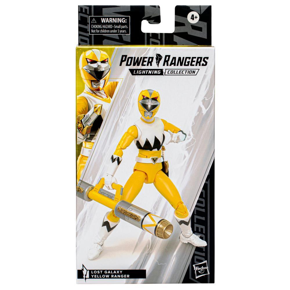 Power Rangers Lightning Collection Lost Galaxy Yellow Ranger 6-Inch Premium Collectible Action Figure Toy with Accessories product thumbnail 1