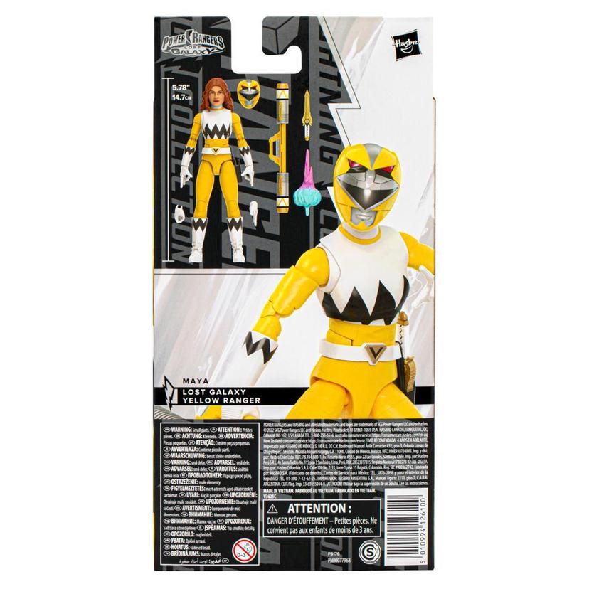 Power Rangers Lightning Collection Lost Galaxy Yellow Ranger 6-Inch Premium Collectible Action Figure Toy with Accessories product image 1