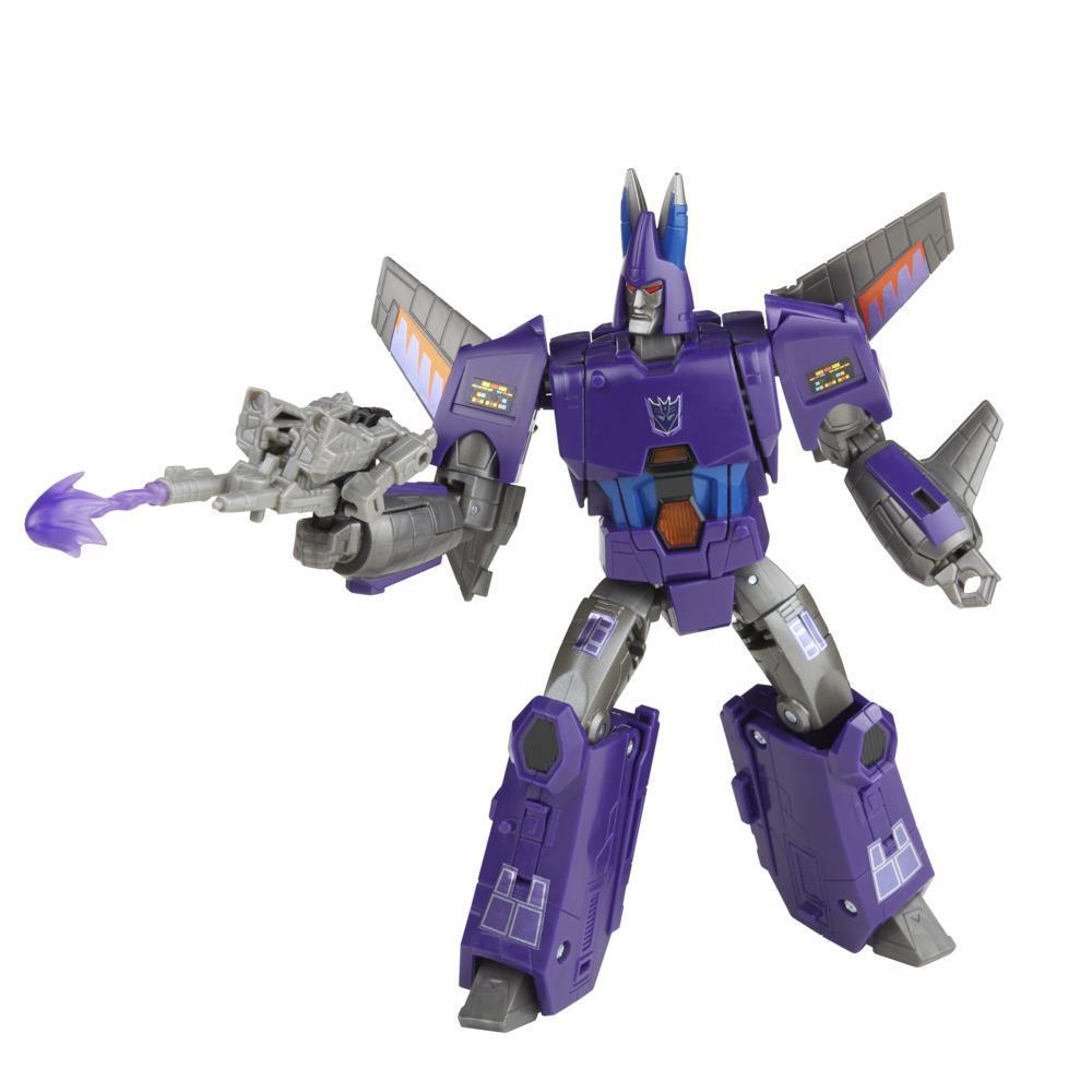 Transformers Generations Selects Cyclonus and Nightstick, Transformers: Legacy Voyager Class Collector Figure, 7-inch product image 1