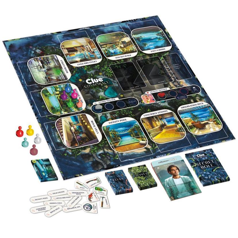 Clue Conspiracy Board Game, Secret Role Games for 4-10 Players, Mystery Games, Ages 14+ product image 1