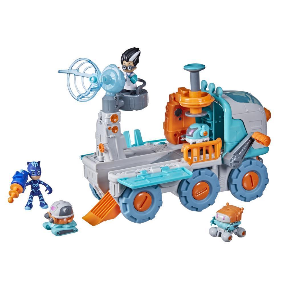 PJ Masks Romeo Bot Builder Preschool Toy, 2-in-1 Romeo Vehicle and Robot Factory Playset for Kids Ages 3 and Up product thumbnail 1
