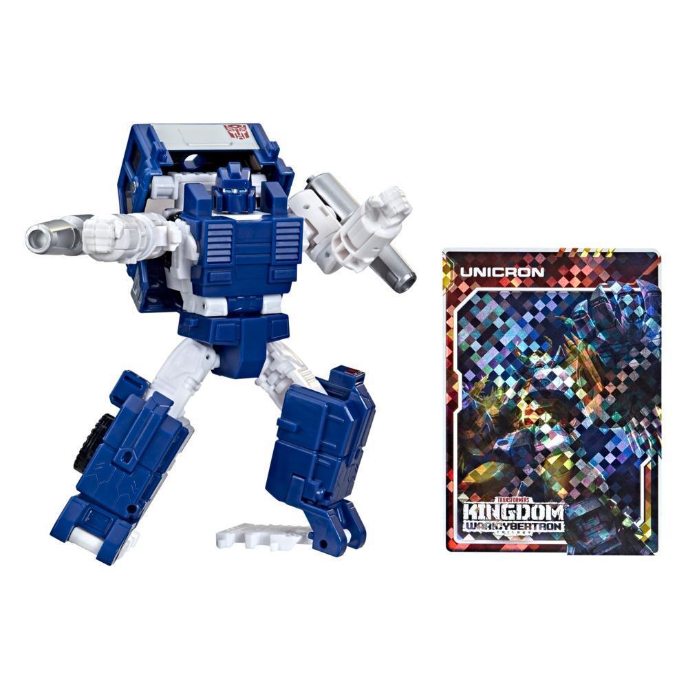 Transformers Toys Generations War for Cybertron: Kingdom Deluxe WFC-K32 Autobot Pipes Action Figure - 8 and Up, 5.5-inch product thumbnail 1