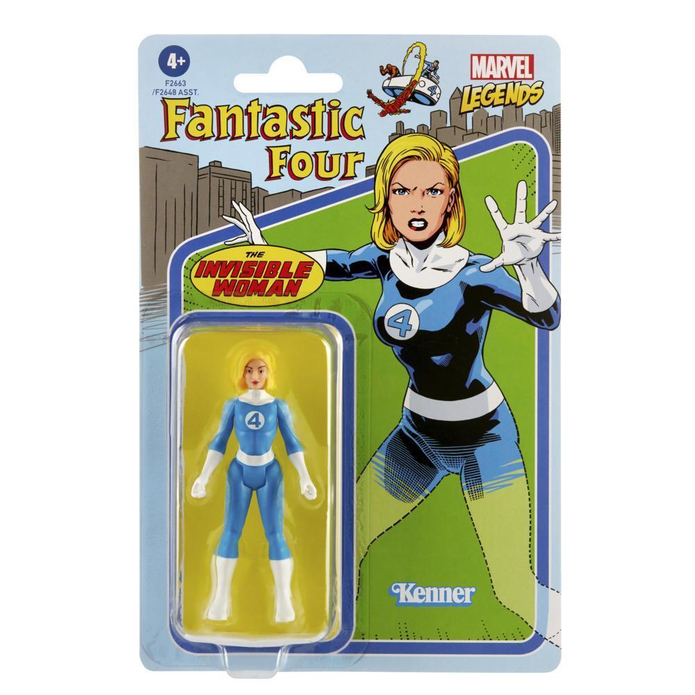 Hasbro Marvel Legends 3.75-inch Retro 375 Collection Invisible Woman Action Figure Toy product thumbnail 1