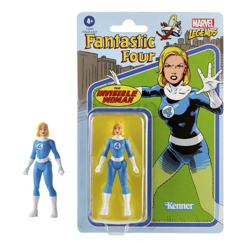 Hasbro Marvel Legends 3.75-inch Retro 375 Collection Invisible Woman Action Figure Toy product image 1