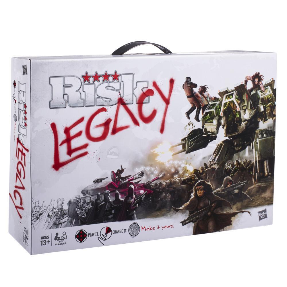 Avalon Hill Risk Legacy Strategy Tabletop Game, Immersive Narrative Board Game For Ages 13 and Up, 3-5 Players product thumbnail 1