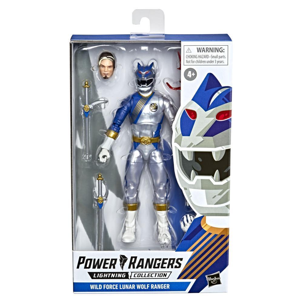 Power Rangers Lightning Collection Wild Force Lunar Wolf Ranger 6-Inch Action Figure Toy Power Pop Art Packaging Variant product thumbnail 1