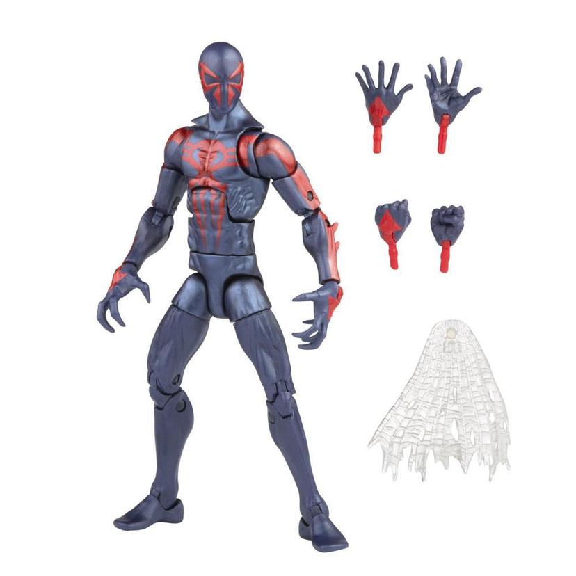 Hasbro Marvel Legends Series 6-inch Scale Action Figure Toy Spider-Man 2099, Includes Premium Design, and 2 Accessories product image 1