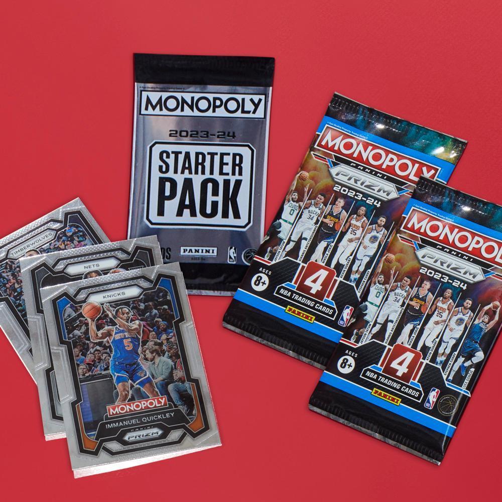 Monopoly Prizm: NBA 2nd Edition Board Game with 2023-24 Panini NBA Trading Cards, Ages 8+ product thumbnail 1