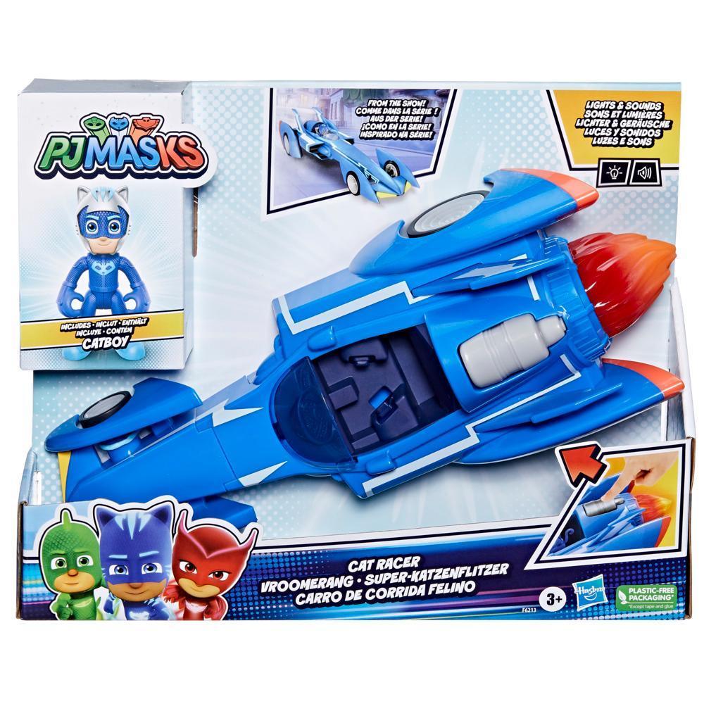 PJ Masks Cat Racer with Lights and Sounds, Preschool Toys product thumbnail 1