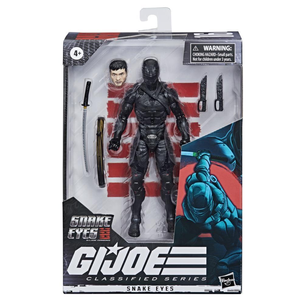 G.I. Joe Classified Series Snake Eyes: G.I. Joe Origins Snake Eyes Action Figure 16, Premium Toy with Custom Package Art product thumbnail 1