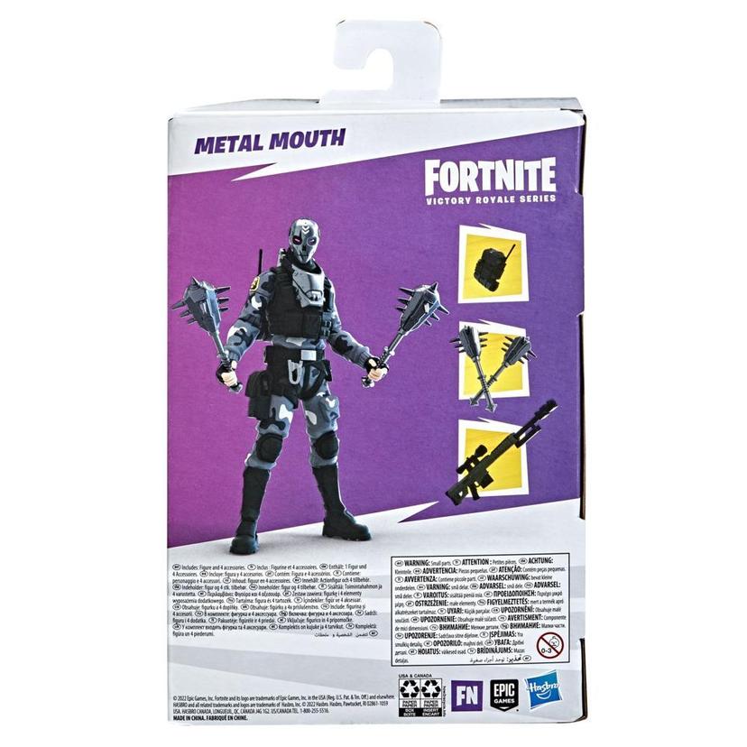 Hasbro Fortnite Victory Royale Series Metal Mouth Collectible Action Figure with Accessories - Ages 8 and Up, 6-inch product image 1