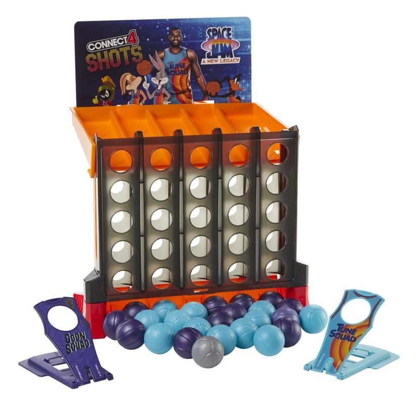 Connect 4 Shots: Space Jam A New Legacy Edition Game for 2 or More Players,  for Kids Ages 8 and Up - Hasbro Games