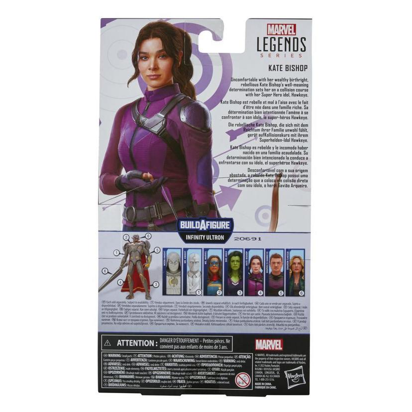 Marvel Legends Series MCU Disney Plus Kate Bishop Hawkeye Series Action Figure 6-inch Collectible Toy, 3 Accessories, 1 Build-A-Figure part product image 1
