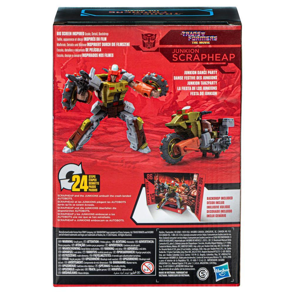 Transformers Studio Series Voyager The Transformers: The Movie 86-24 Junkion Scrapheap 6.5” Action Figure, 8+ product thumbnail 1