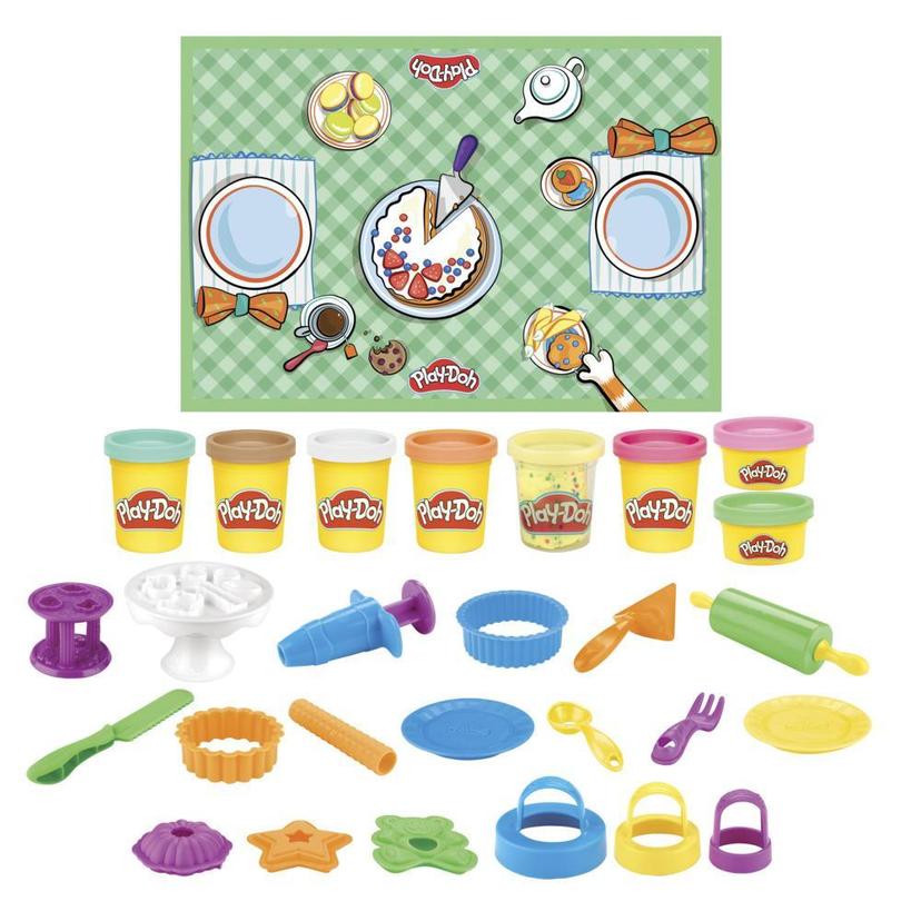 Play-Doh Kitchen Creations Sweet Cakes Playset for Kids 3 Years