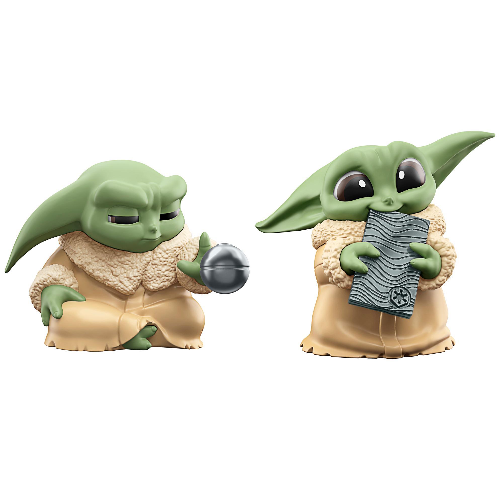 Star Wars The Bounty Collection Series 5, 2-Pack Grogu Figures, 2.25"-Scale Force Focus, Beskar Bite, Ages 4 and Up product thumbnail 1