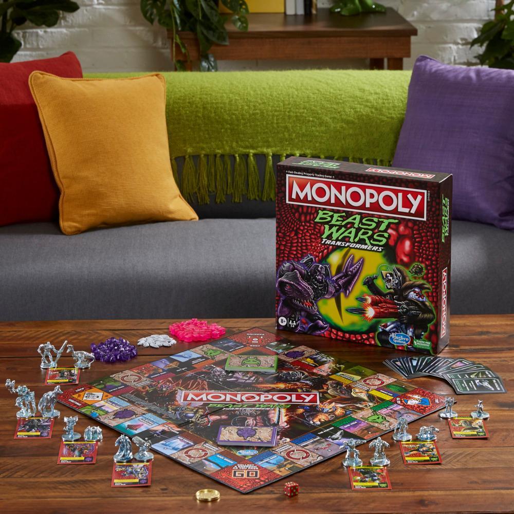 Monopoly: Transformers Beast Wars Edition Board Game for Kids Ages 8 and Up product thumbnail 1