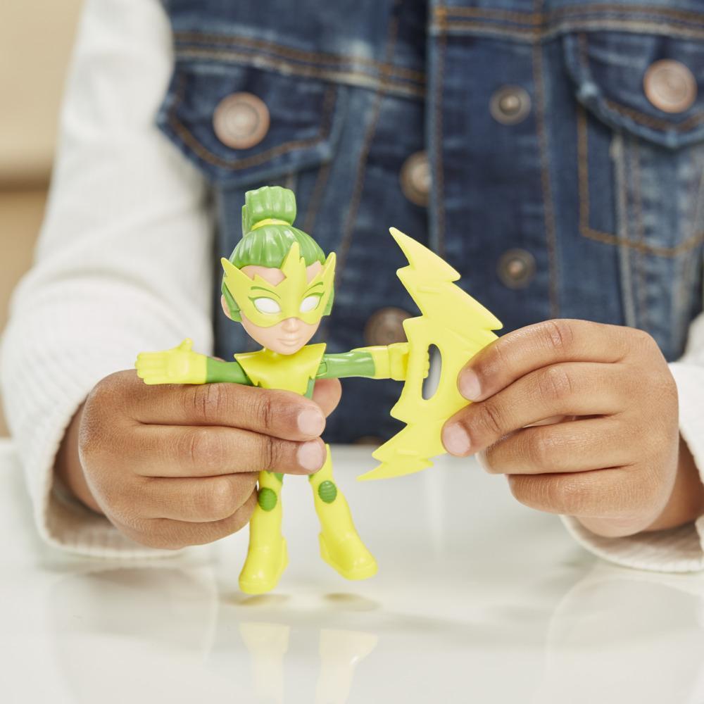 Marvel Spidey and His Amazing Friends Electro Action Figure Toy, Preschool Hero Figure with Accessory, Age 3 and Up product thumbnail 1