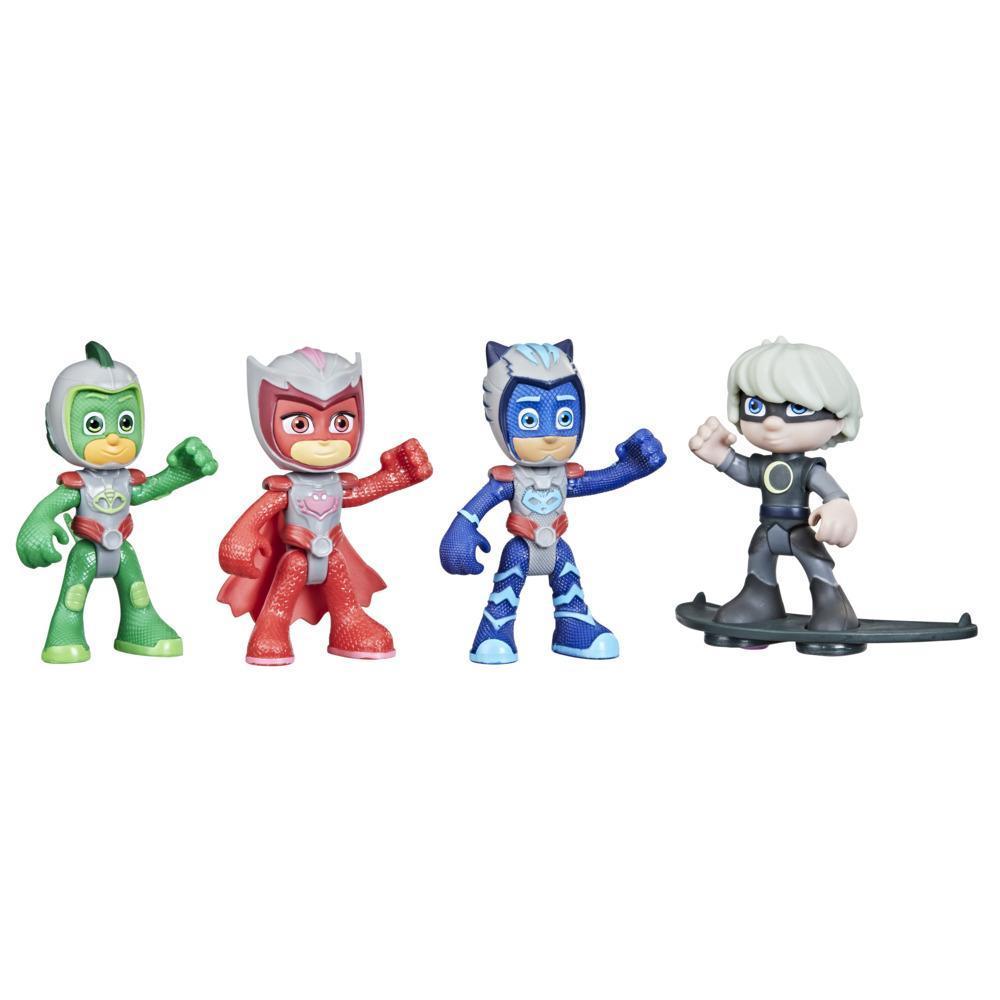 PJ Masks Flight Time Mission Action Figure Set, Preschool Toy for Kids Ages 3 and Up, 4 Figures and 1 Accessory product thumbnail 1