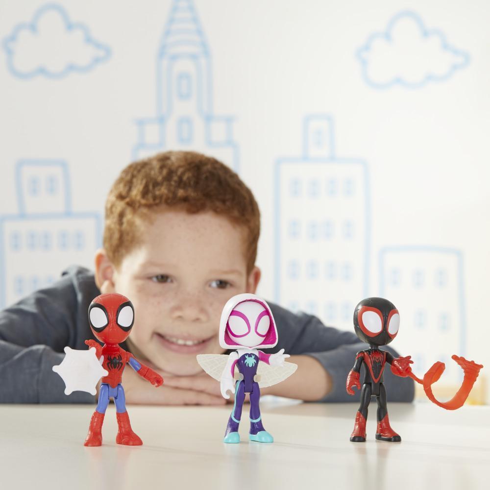 Marvel Spidey and His Amazing Friends Miles Morales Hero Figure, 4-Inch  Scale Action Figure And 1 Accessory, For Kids Ages 3 And Up - Marvel