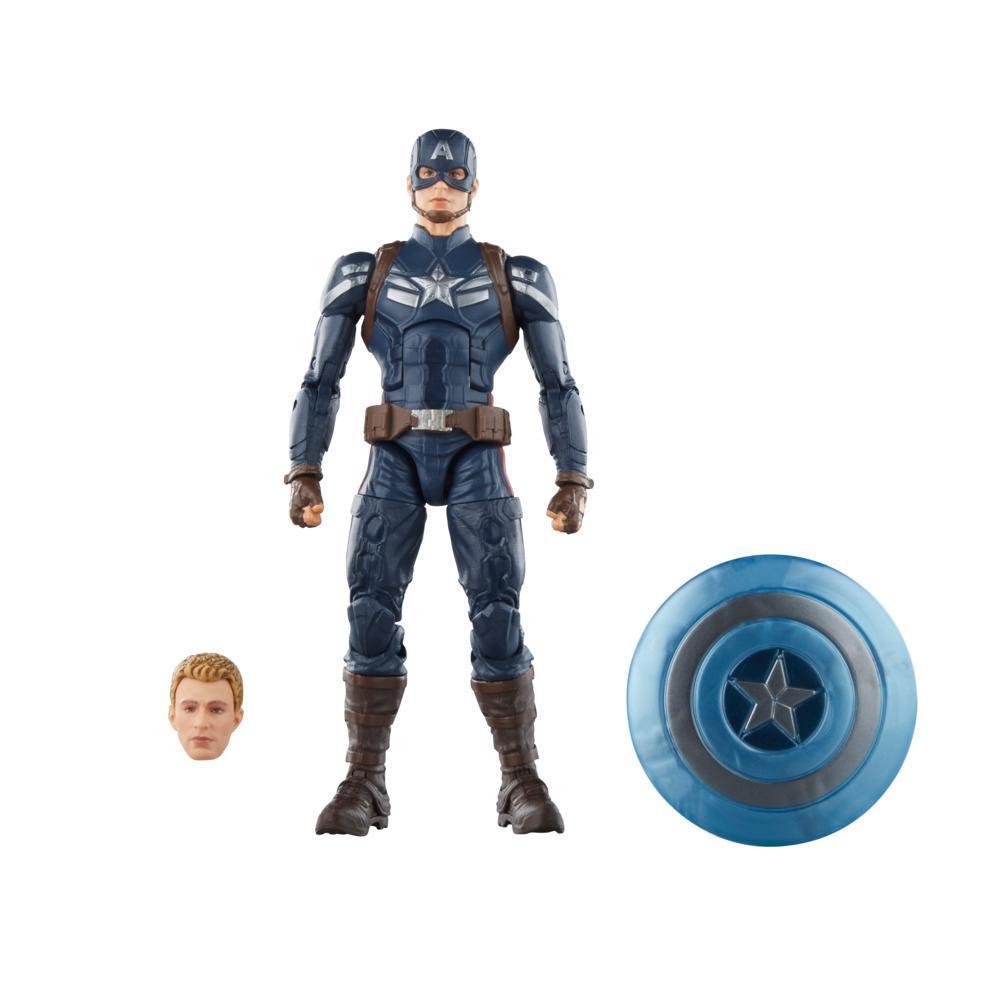 Hasbro Marvel Legends Series Captain America, 6" Marvel Legends Action Figures product thumbnail 1